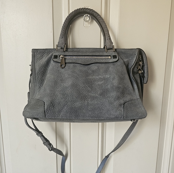 Rebecca Minkoff Handbags - Rebecca MINKOFF SMOKEY BLUE/GRAY SUEDE LEATHER 🌿